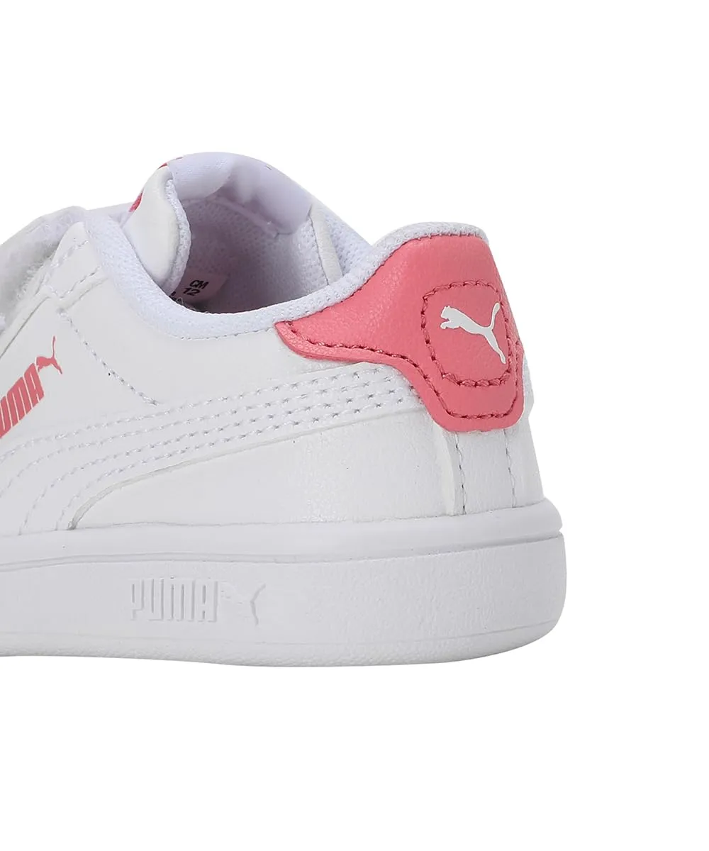 Puma Smash 3.0 Badges V Inf sneakers bimba bianche