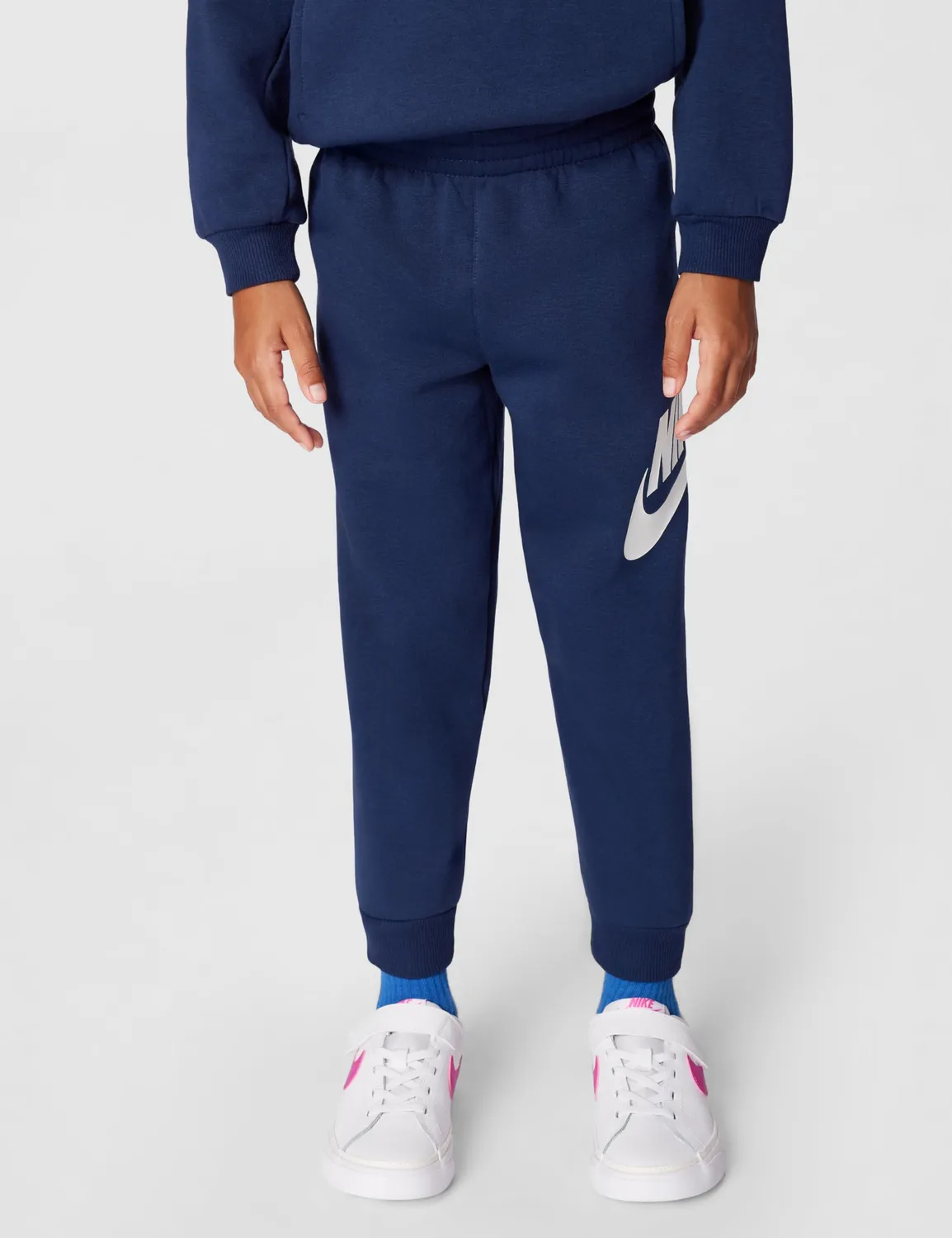Nike Club Fleece tuta bambino pile navy 3-4 anni