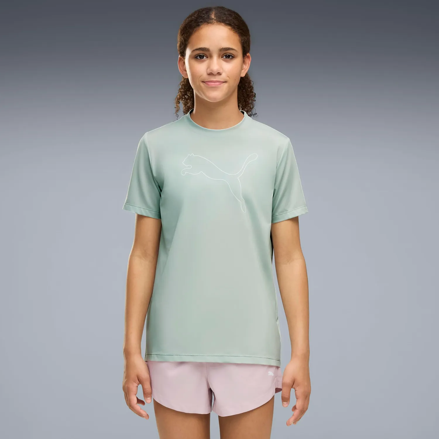 Puma Tad Ess Cat Logo Tee maglietta bambina cotone
