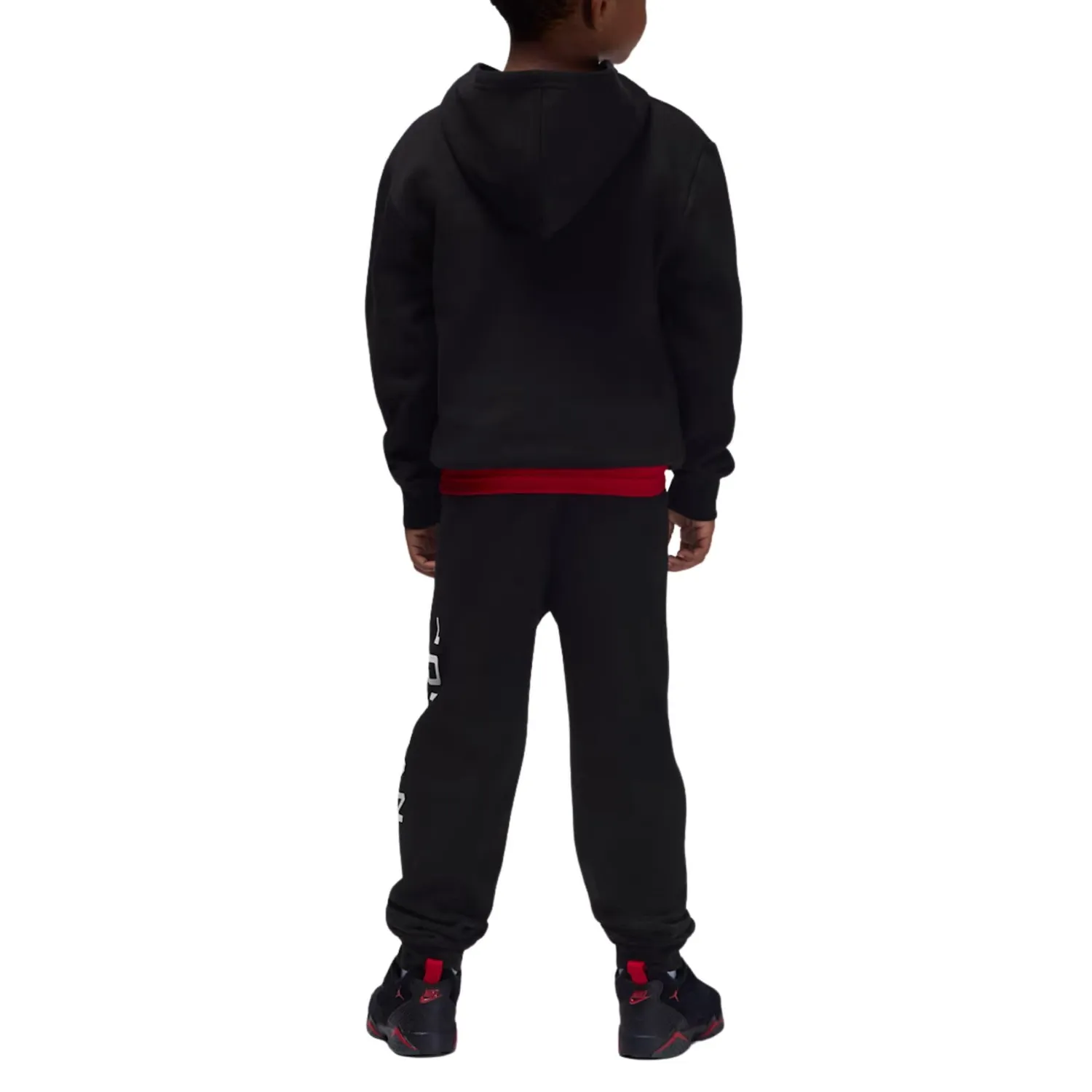 Jordan Mj Baseline tuta bambini nera 5 anni