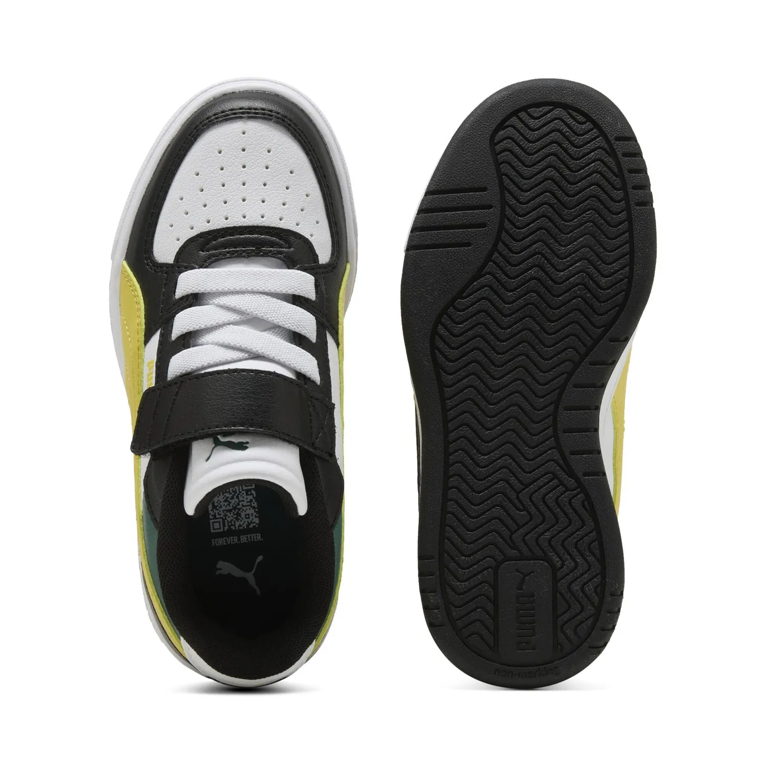 Puma Caven III Block sneakers bambino nero