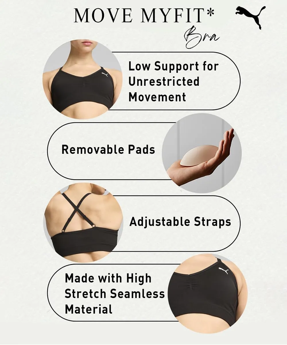 Puma Move Shapeluxe Seamless Bra top sportivo donna