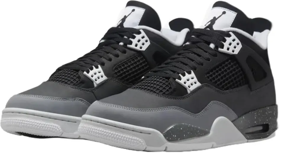 Nike Air Jordan 4 Retro sneaker basket nera classica