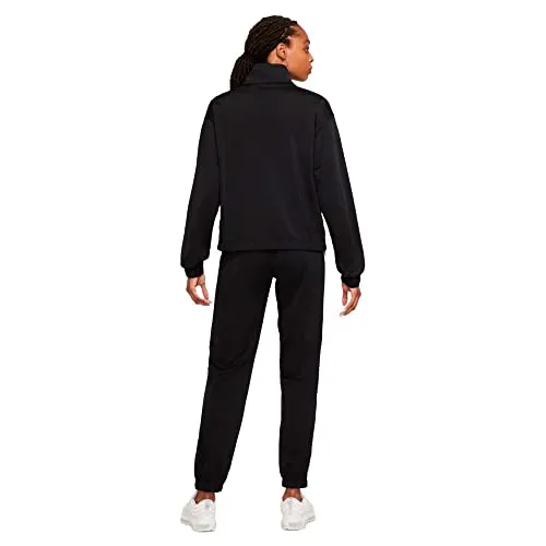 Nike NSW Essntl Pique tuta donna L nera zip