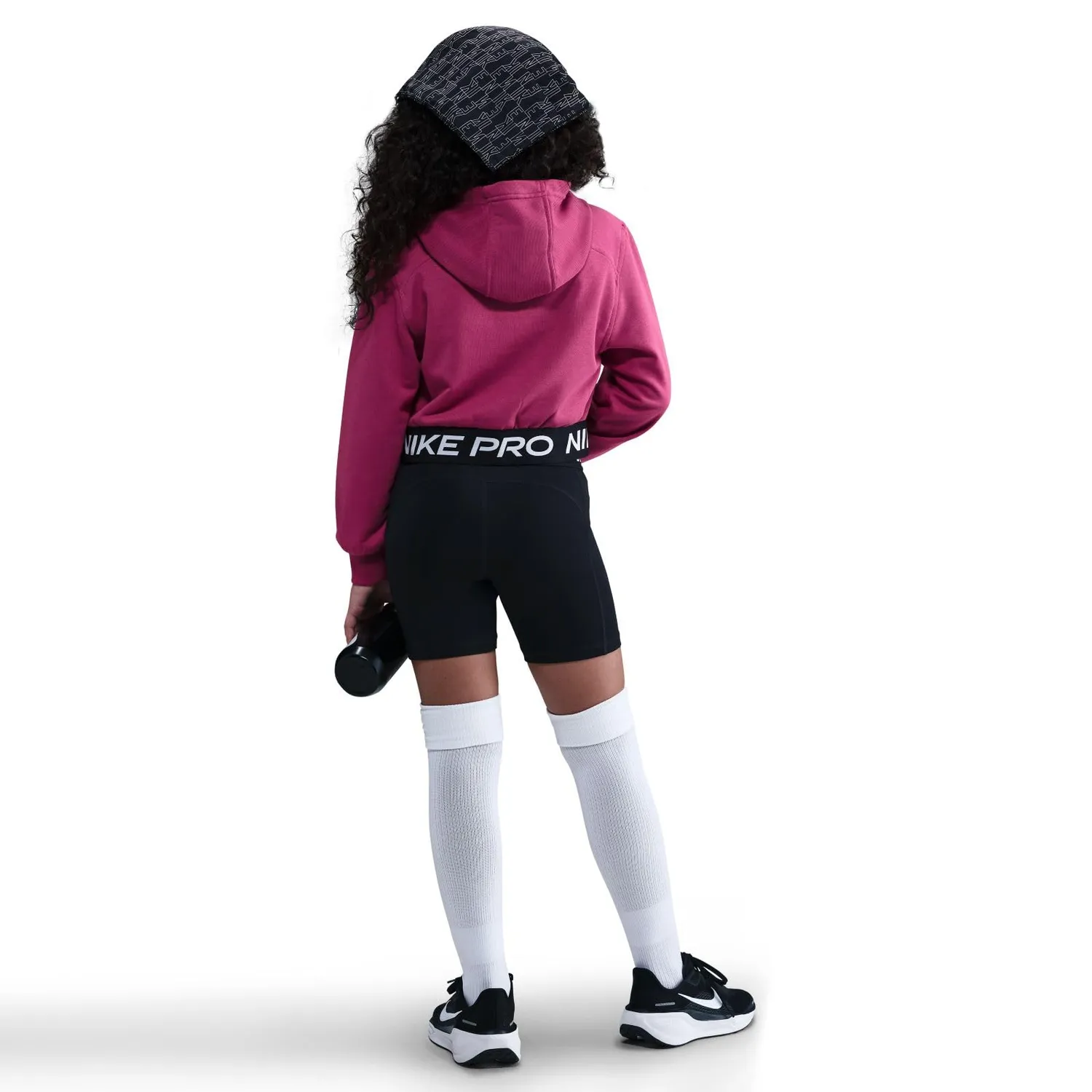 Nike Pro Fleece Dri-Fit felpa bambina 8-9 anni blu