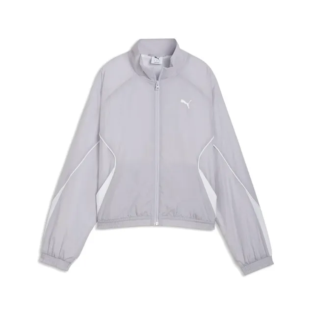 PUMA Sport Relaxed giacca donna full-zip Vibrant Silver