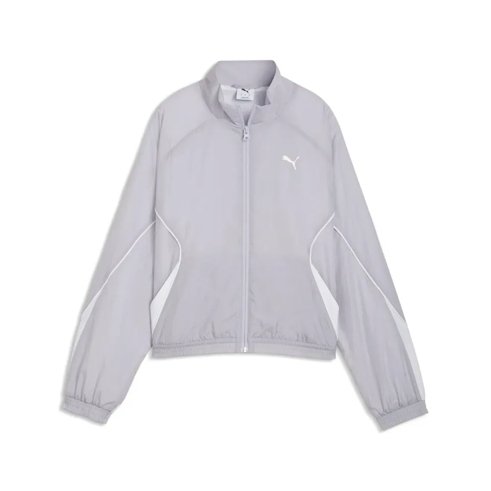 PUMA Sport Relaxed giacca donna full-zip Vibrant Silver