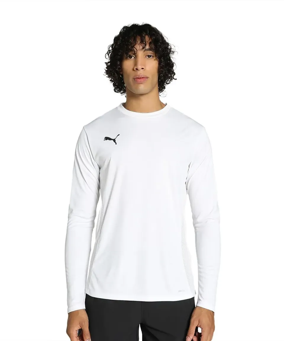 Puma Teamgoal LS maglia calcio bianca
