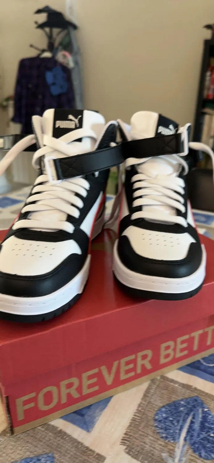 Puma RBD Game sneakers uomo bianco-oro uso quotidiano