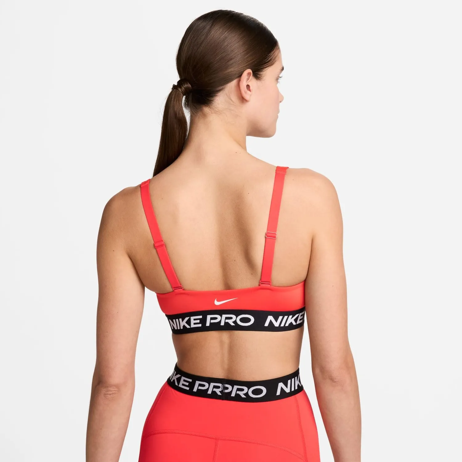 Nike Pro Indy Plunge Bra reggiseno sportivo donna nero
