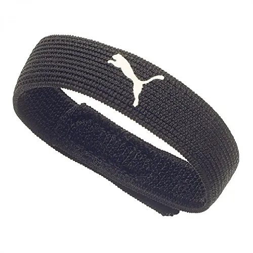 PUMA Sock Stoppers Thin fermacalze nero bianco 2 pezzi velcro