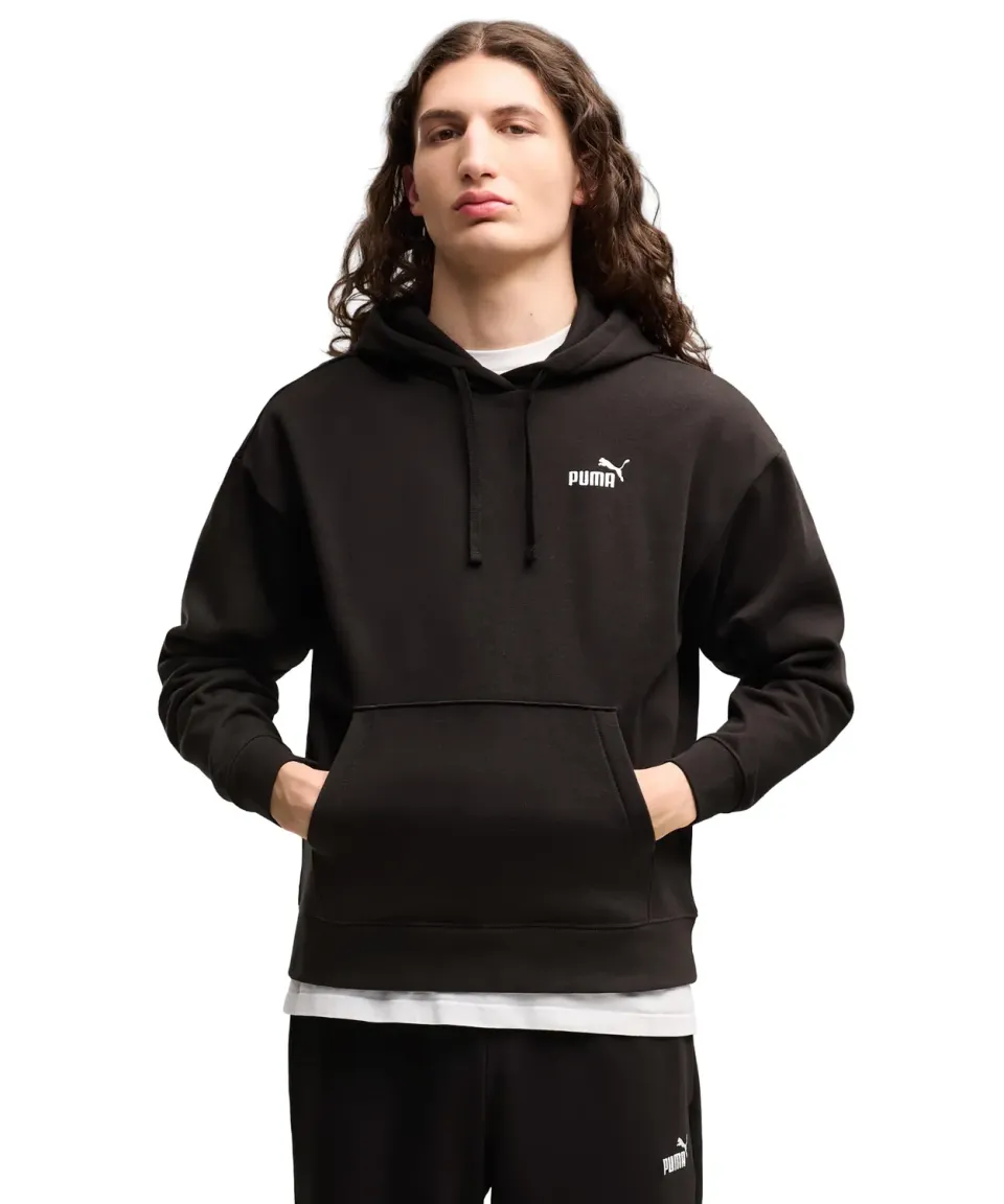 PUMA Ess Small No.1 Logo felpa cappuccio XS cotone