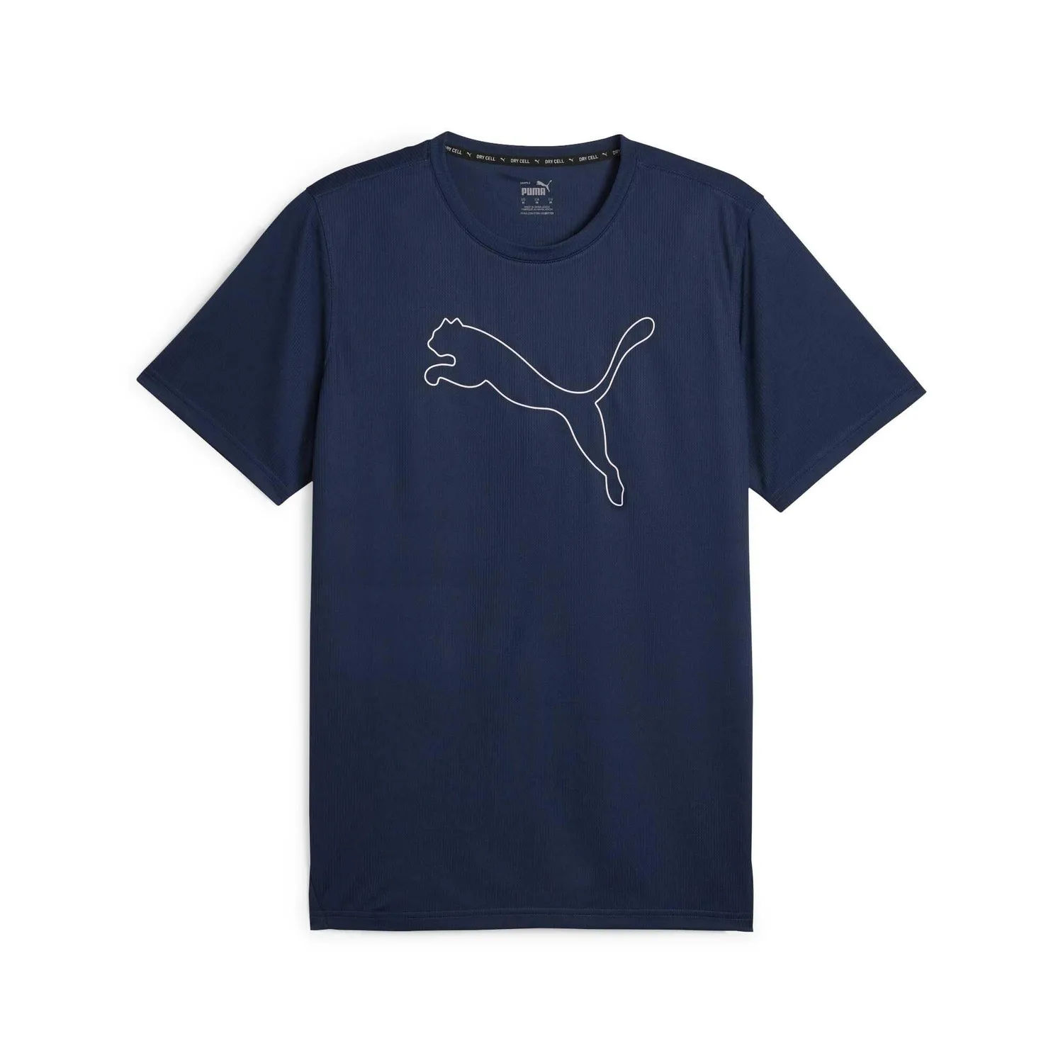Puma Tad Essential Heather Cat Tee maglietta pacco da 1 mélange