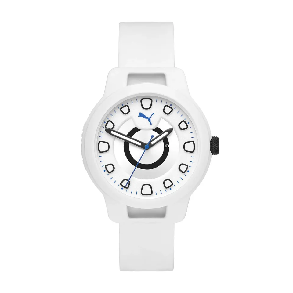 Puma P5009 orologio analogico bianco cinturino striscia