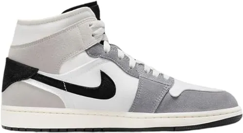 Jordan 1 Mid DQ8426 104 scarpe Cement Grey 46 EU pelle