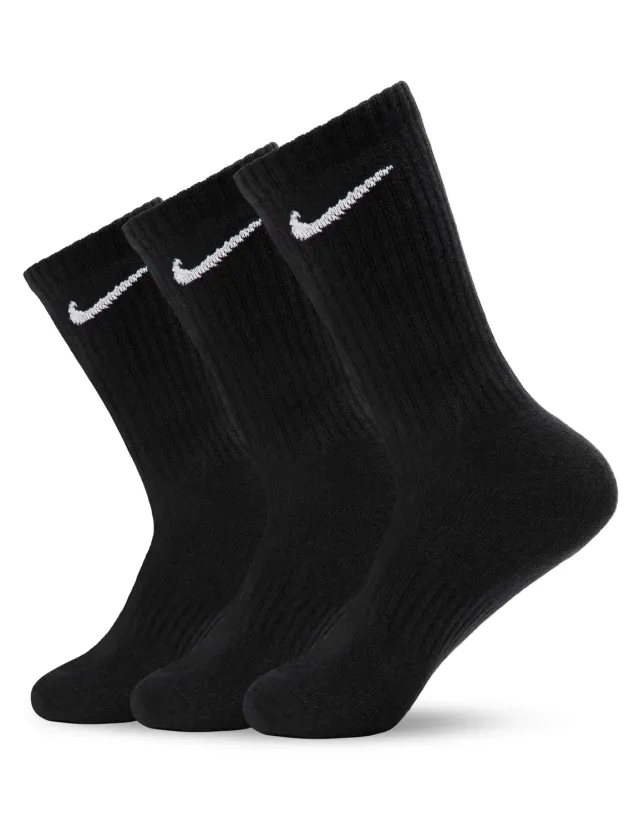 Nike Everyday Lightweight calzini uomo 3 paia neri