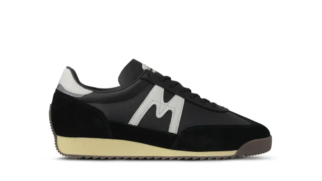 Karhu Mestari 76 sneakers Jet Black Blanc de Blanc pelle