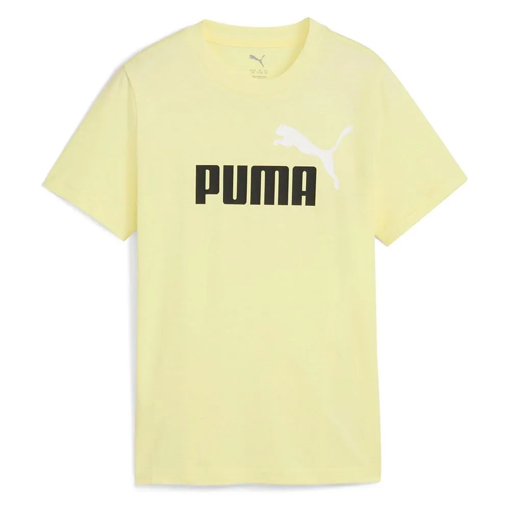 Puma Essentials No.1 Logo t-shirt ragazzi ruby cotone