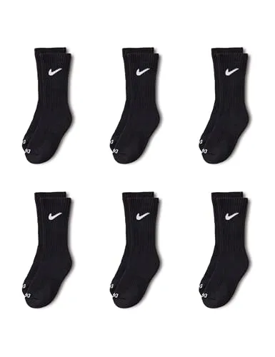 Nike Rn0019 calzini corti neri 4-5 anni 6 paia
