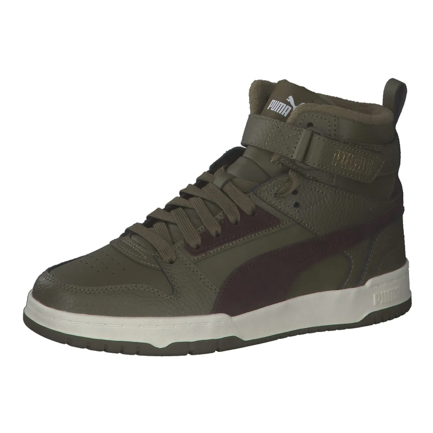 Puma RBD Game WTR Jr scarpe basket nere oro