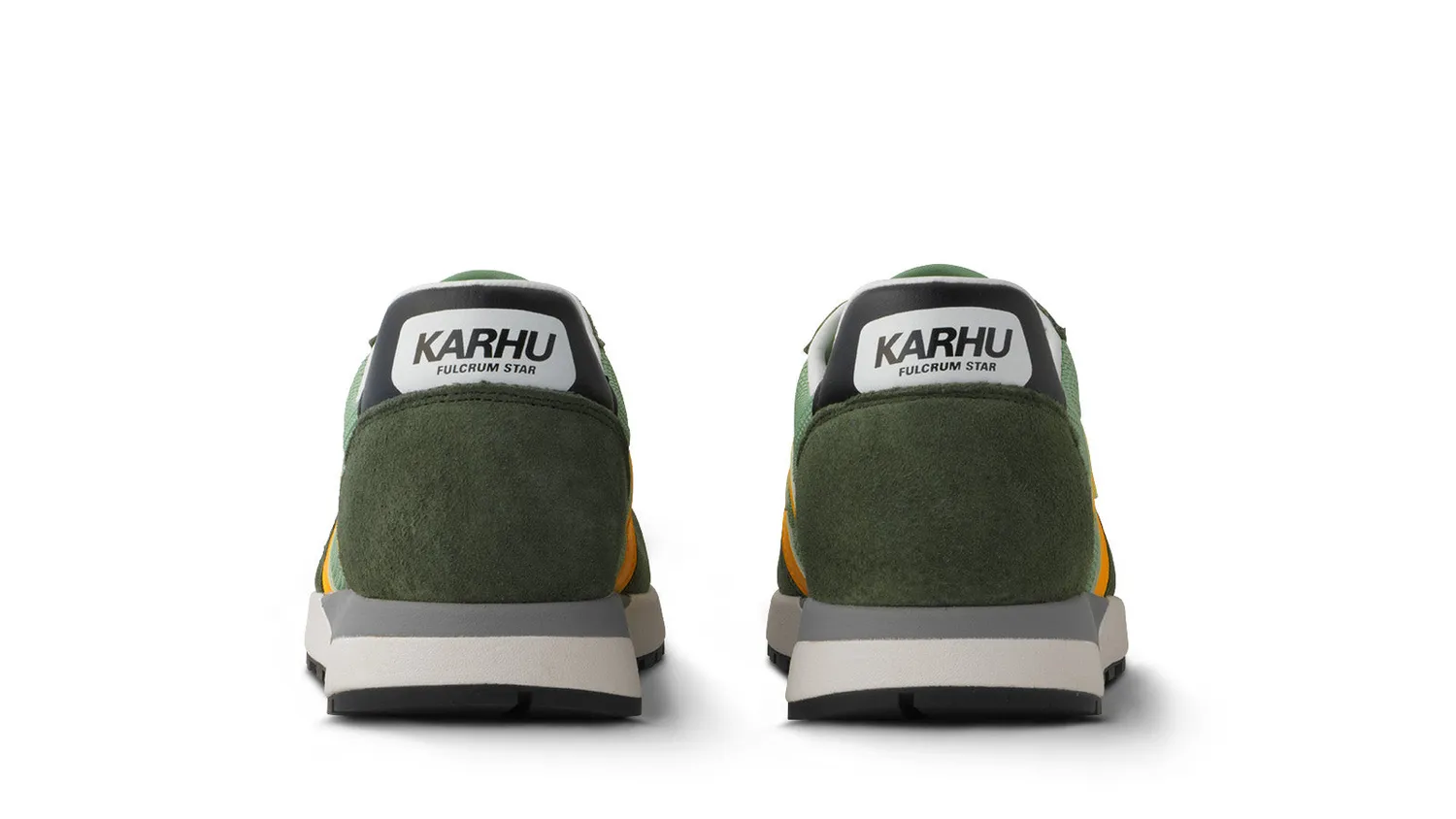 Karhu Fulcrum Star sneakers Thyme Saffron camoscio