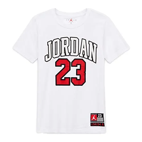 Nike Jordan Practice Flight t-shirt bimbi bianco 6 anni