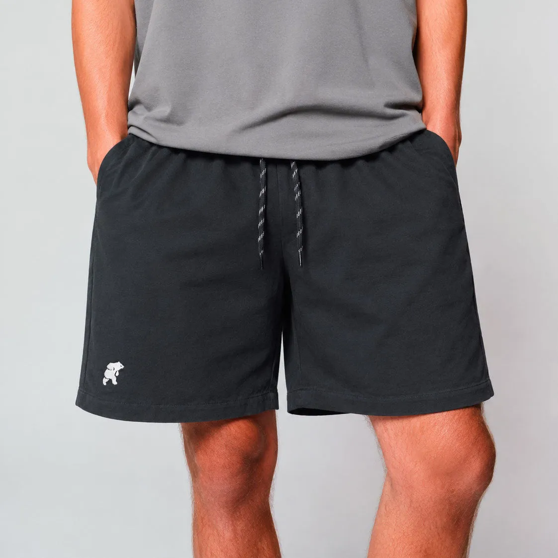 Karhu Trampas Pantaloncini Corti Uomo Neri Cotone