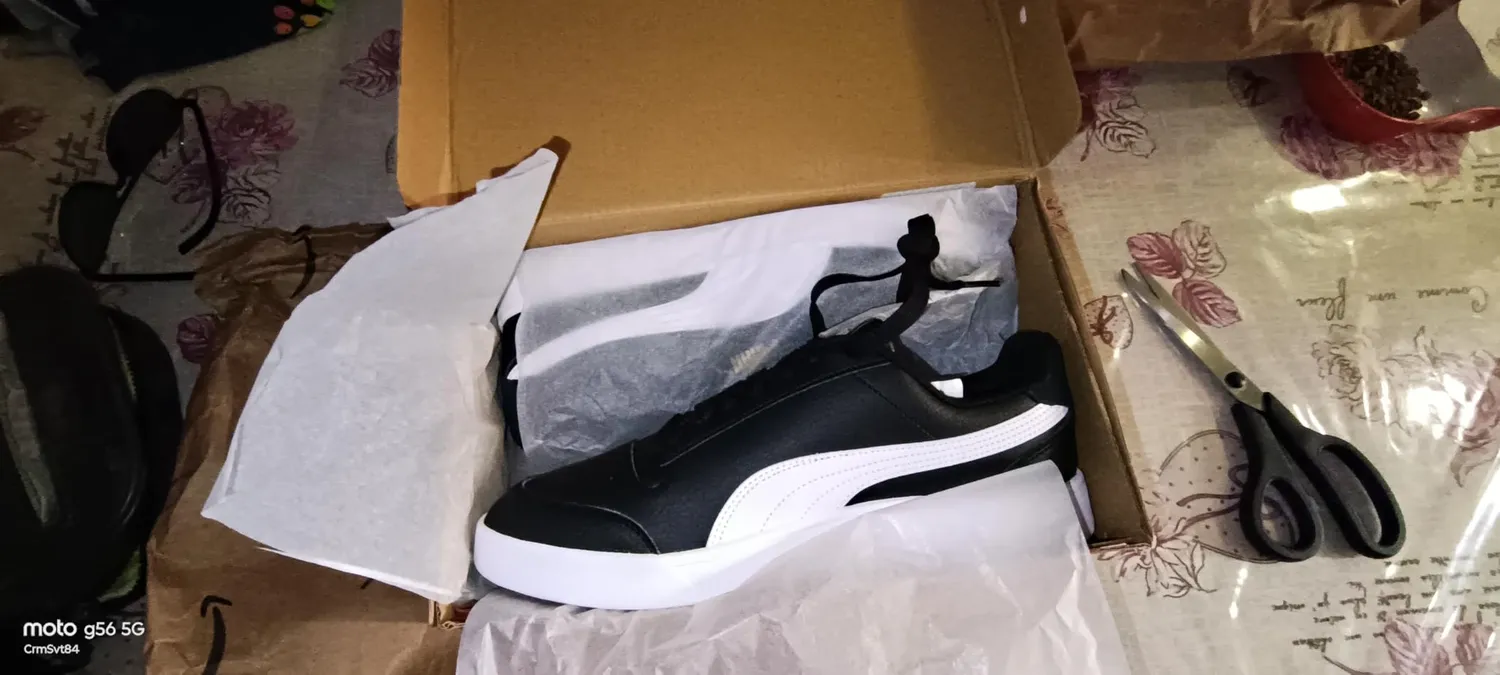 PUMA Shuffle sneaker unisex pelle court anni 80