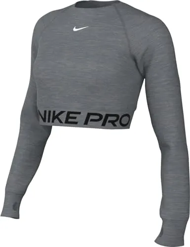 Nike Pro 365 Crop LS maglia palestra donna taglia M