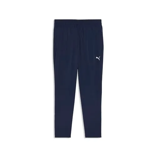 Puma Tad Essentials Tapered pantaloni S blu navy tessuto