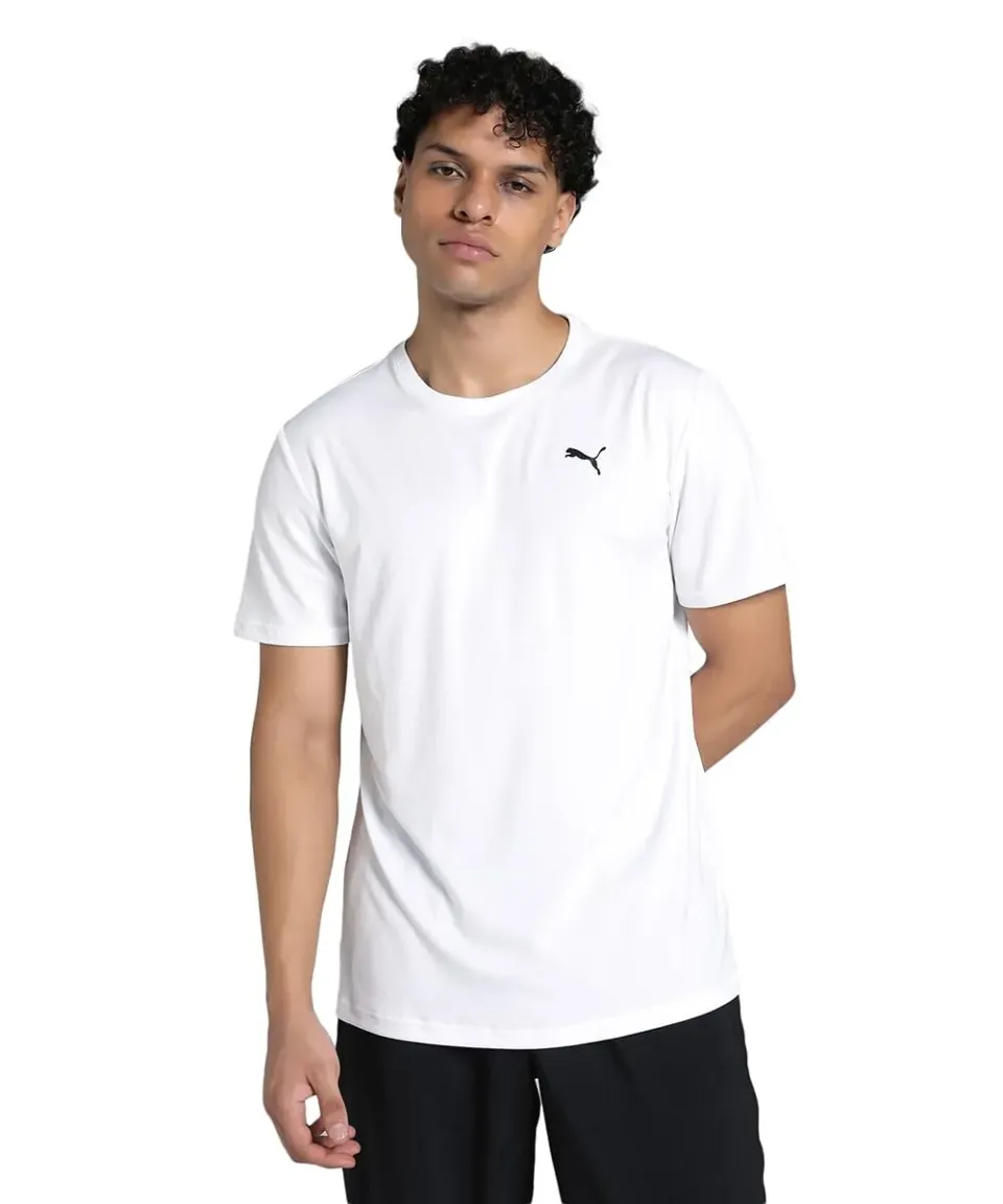 Puma Tad Essential Poly Texture Tee maglietta uomo