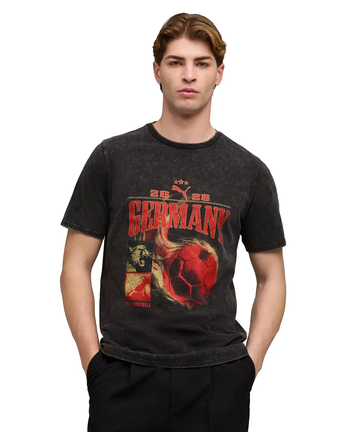 Puma Fanpack 90s Tee maglietta uomo calcio cotone
