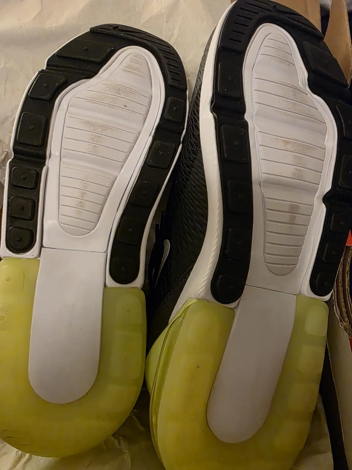 Nike Air Max 270 sneakers bambino giallo 33 EU