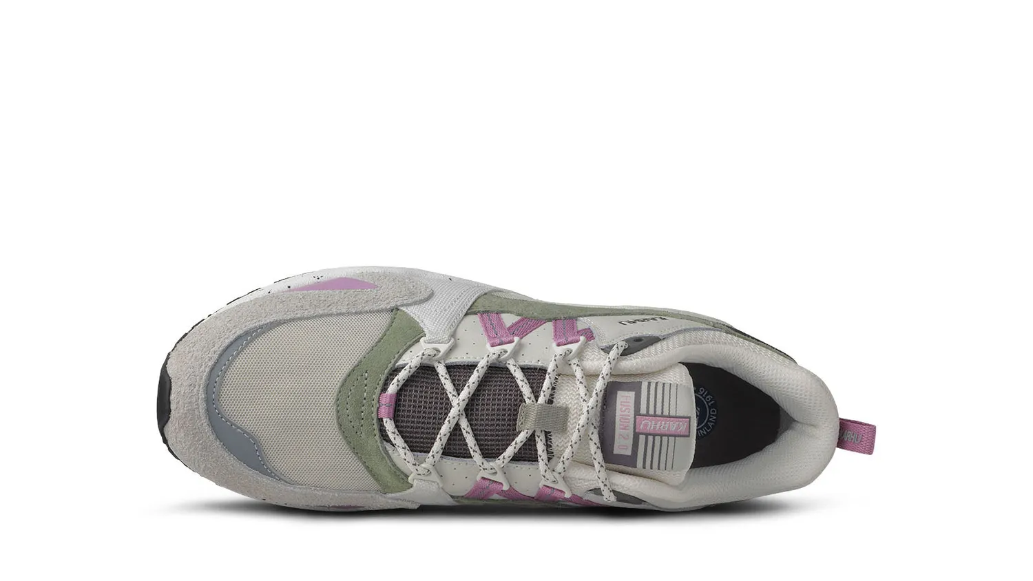 Karhu Fusion 2.0 scarpe Dark Gull Gray Lilas traspiranti