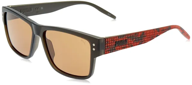 PUMA PU0269S-005 occhiali da sole quadrati sportivi