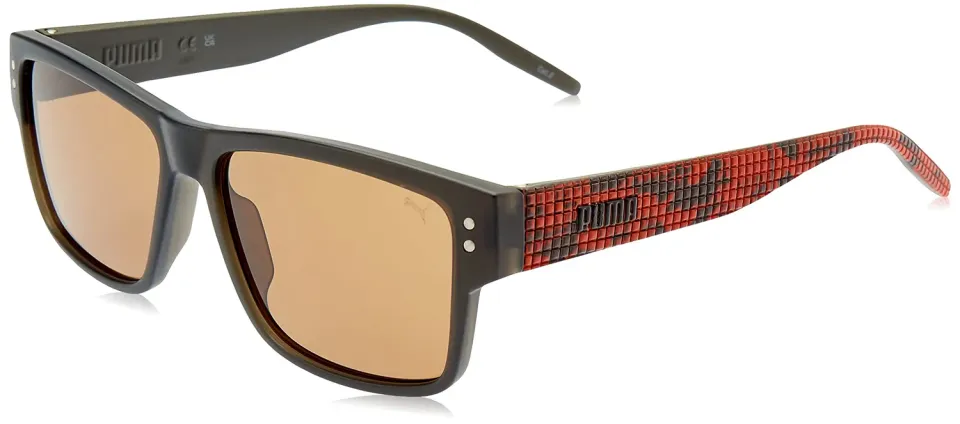 PUMA PU0269S-005 occhiali da sole quadrati sportivi