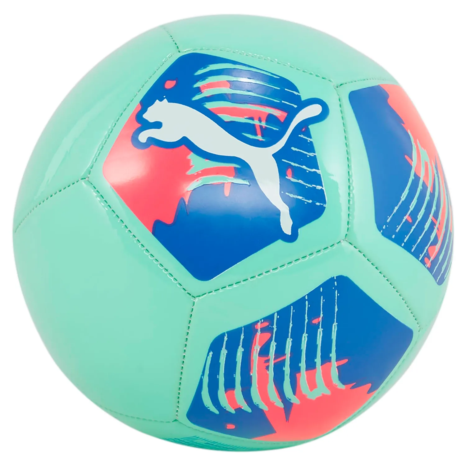 Puma Big Cat Miniball pallone bianco rosso