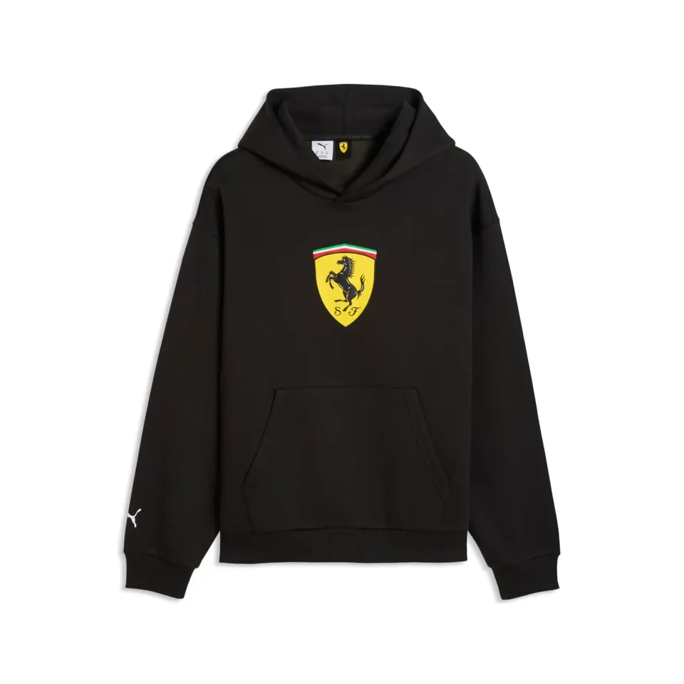 Puma Ferrari Colored Shield FL 2026 felpa uomo XL nera