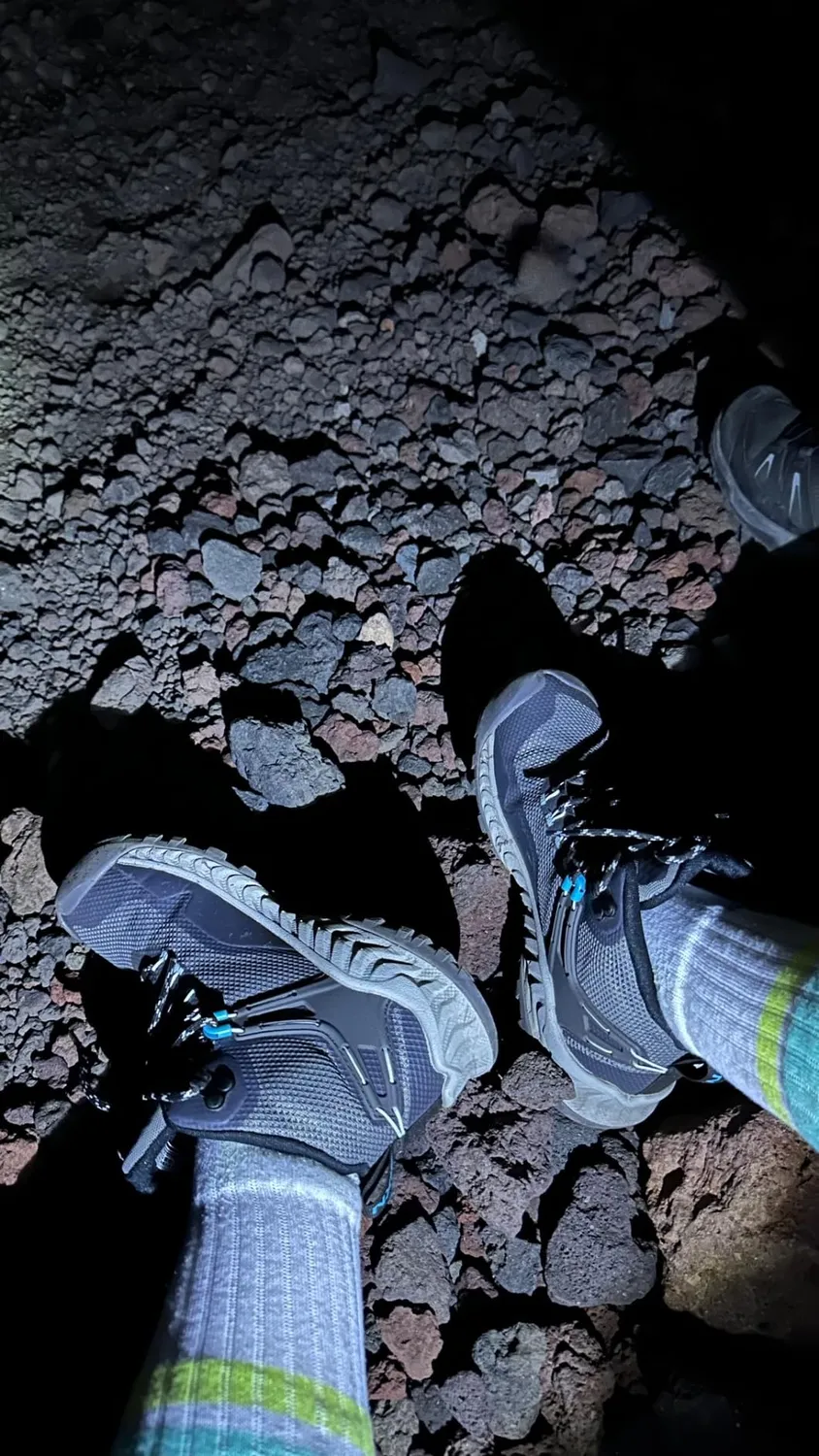 Keen Nxis Evo Mid scarponi trekking donna impermeabili grigio
