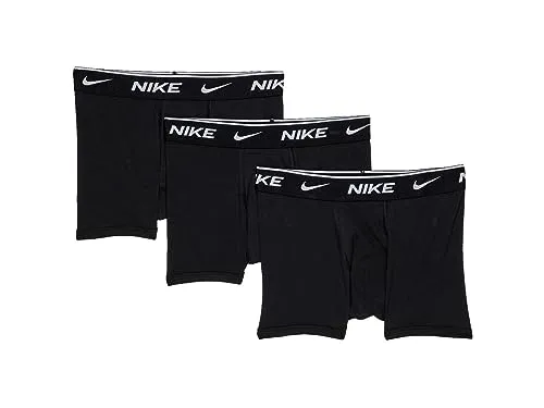 Nike E Day Cotton Stretch boxer bambino nero 3 pezzi