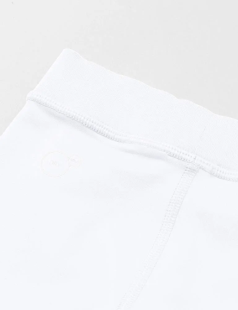 Puma Liga Baselayer pantaloncini termici bimbo bianchi 128