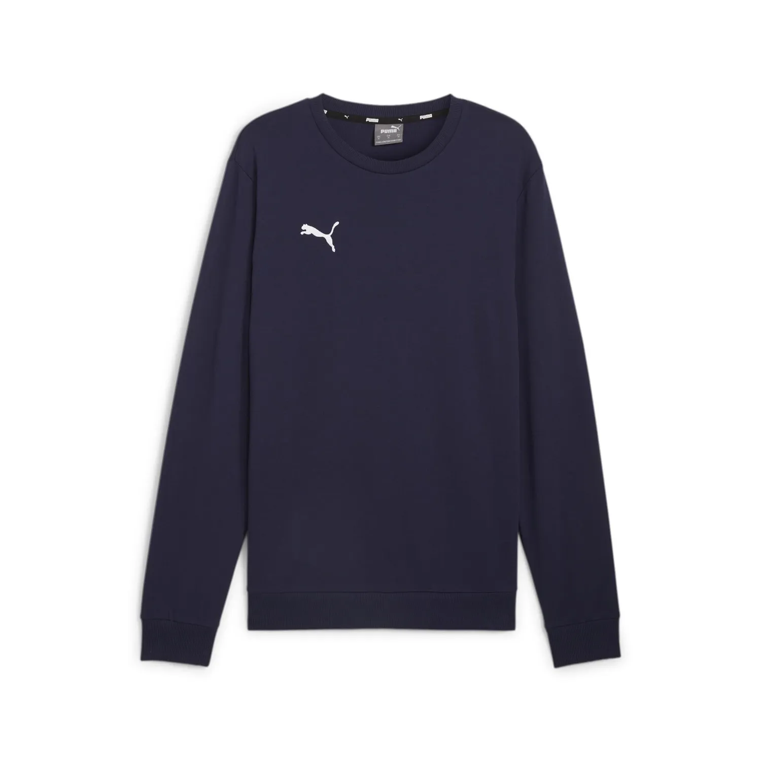 Puma Teamgoal felpa uomo girocollo rossa