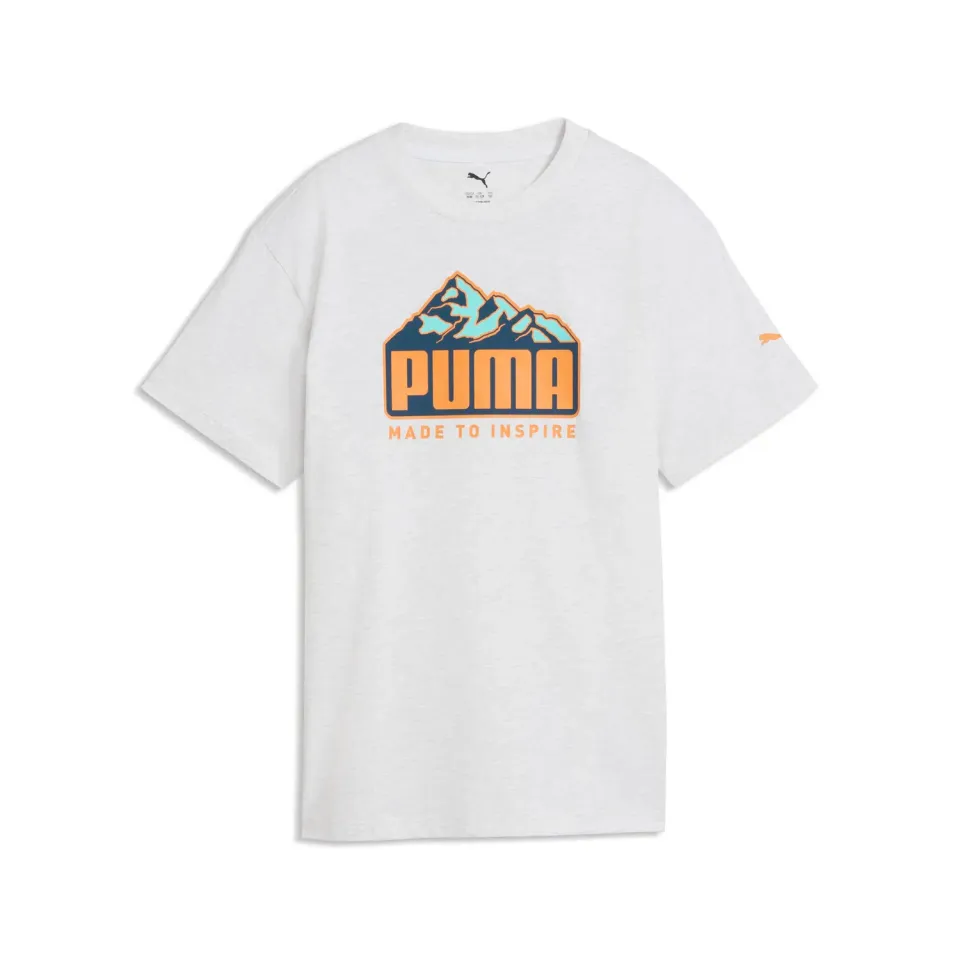 Puma Graphic Relaxed Mountain Tee B maglietta bambino grafica
