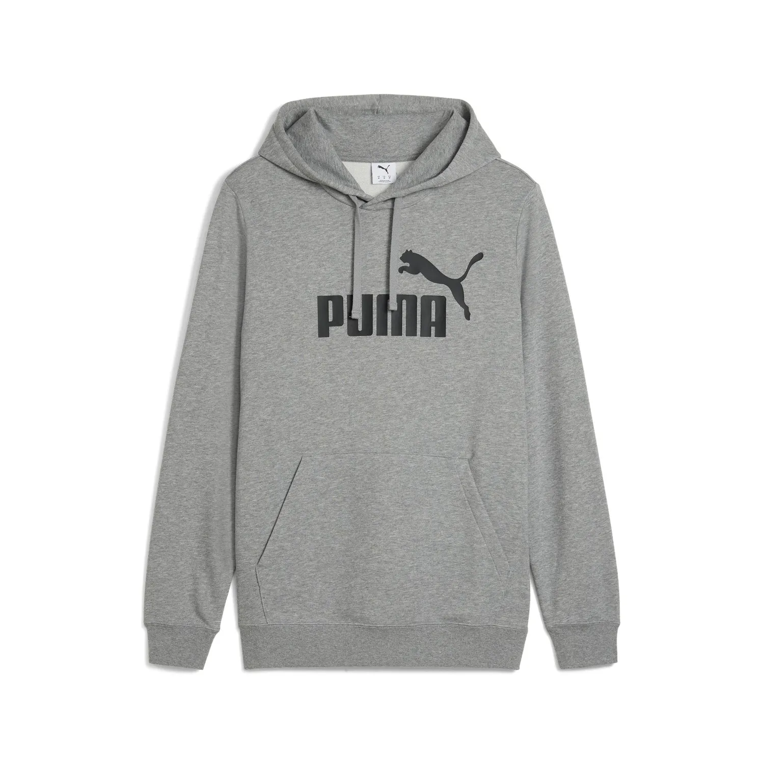 PUMA ESS No.1 Logo Felpa Cappuccio S Grigio Scuro