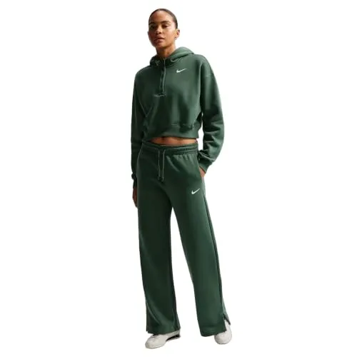 Nike Phoenix FLC HR Pant pantaloni donna neri M pile