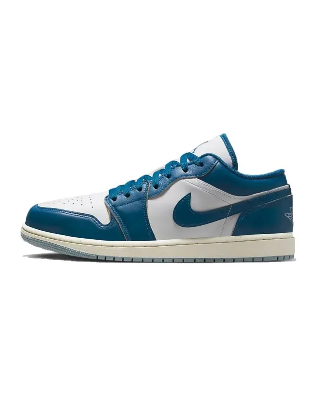 Jordan 1 Low SE scarpe uomo 44.5 EU bianco blu