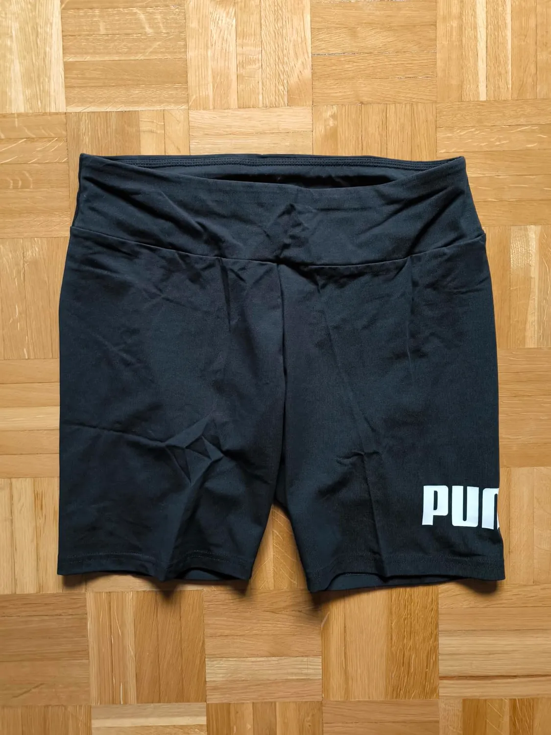 Puma Ess 7 Logo Short leggings ciclista nero
