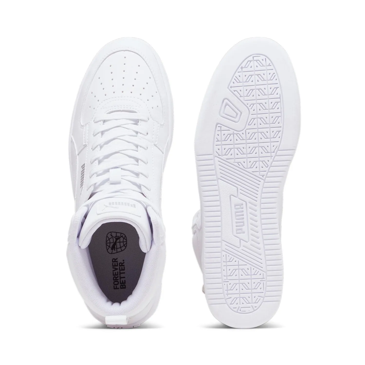 Puma Caven Mid sneakers unisex alte bianche