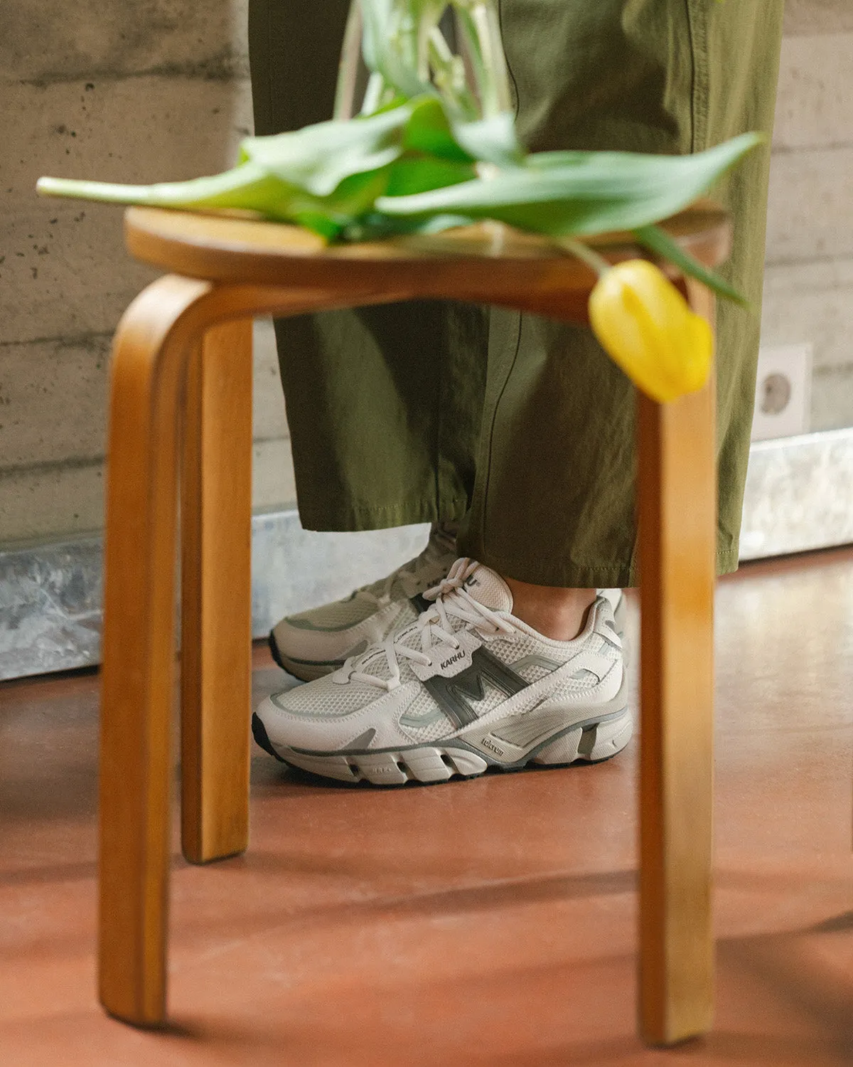 Karhu Super Fulcrum sneakers Blanc de Blanc pelle
