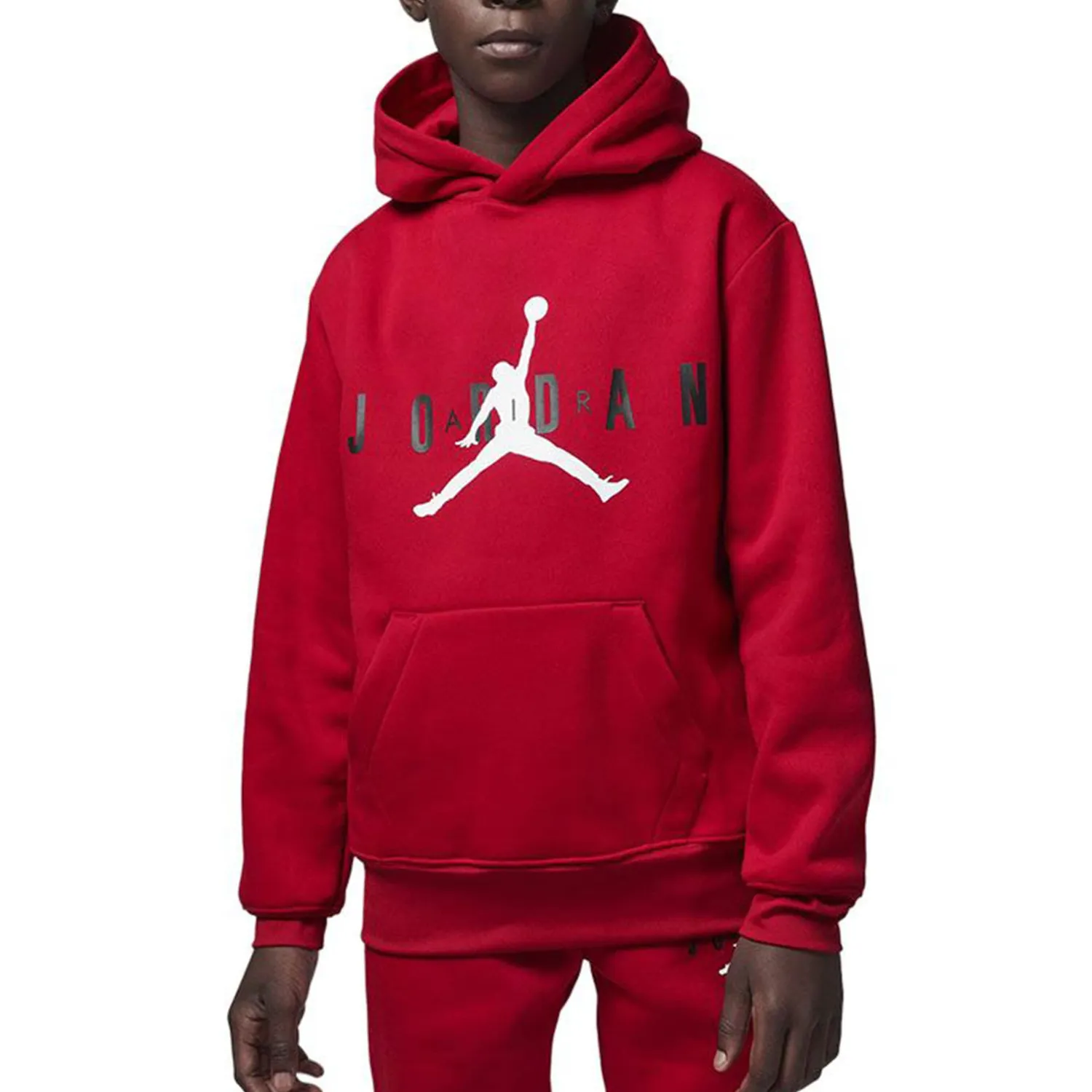 Nike Jordan Jumpman 95B910-R78 felpa con cappuccio nera